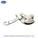 Single Cam Ground Earth Wire Conductor Stringing Tools Tightening Rope Gripper