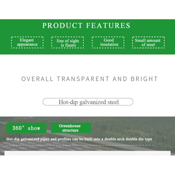 Double Layer Green House for Cultivating Vegetable Fruits and Flowers