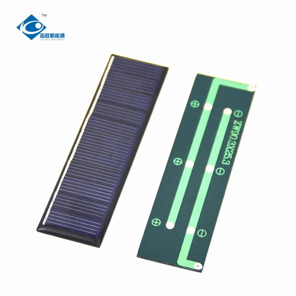 5.5V 0.3W cheapest Lightweight Silicon Solar PV Module for mobile solar charger ZW-903253
