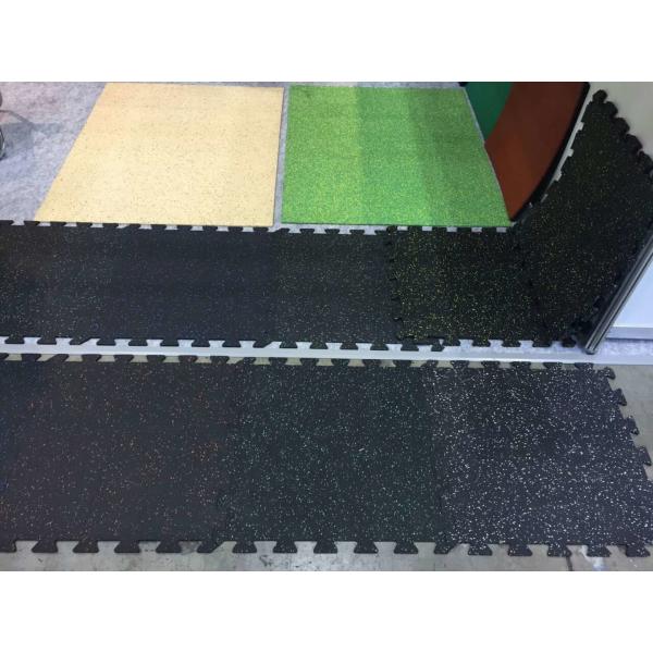Rubber flooring production