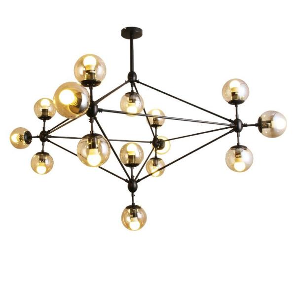 Industrial frosted glass pendant lights for Indoor home Living room Kitchen Lights (WH-VP-26)