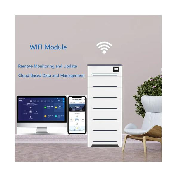 51.2V 300Ah 400Ah Residential Lithium Ion Battery 15KWH Stacked Battery Pack All In One