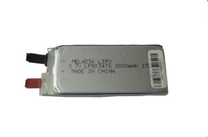 Quality Melasta 3.7V Li-polymer Battery Pack 15C 2000mAh for sale