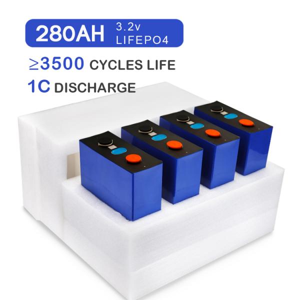 LF105ah 280ah Lifepo4 Prismatic Battery Cell Rechargeable For Golf Cart RV Forklift