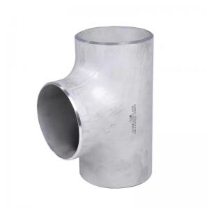 Quality WZ 304 316 Stainless Steel Pipe Fittings Industrial Grade Welded Tee for 1/8-4 Pipes for sale