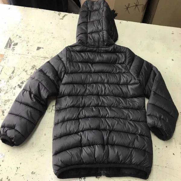 100% Polyester Lining Children's Winter Clothes Long Padded Down Coat