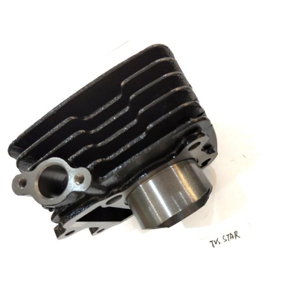 Iron Black Color Motorcycle Block Engine Parts TVS STAR High Performance