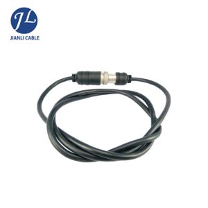 Quality IP55 3 Pin GX16 Aviation Connector Din Extension Cable for sale