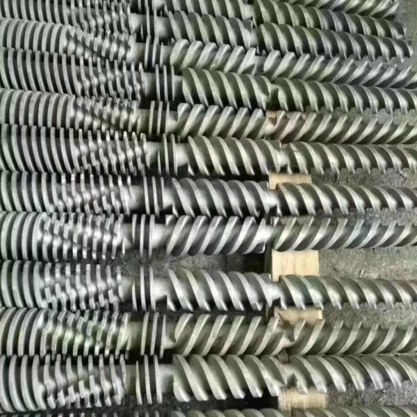 38CrMoAla Nitrided Treatment Plastic Extruder Screw and Barrel