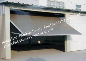 Quality Modern Aluminum Industrial Garage Doors Present Contemporary Elegance With Sleek Lines for sale