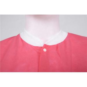 Sterilized medical disposable non woven SMS dental surgery coat