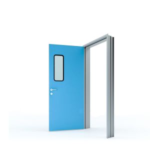 Lab Hospital Cleanroom Aluminum Swing Doors 800x2100mm