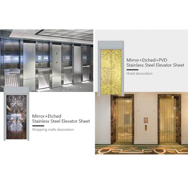 ASTM 201 304 Decorative Stainless Steel Panels 4x8 Stainless Steel Etched Sheet