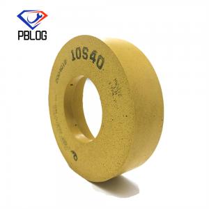 China 10S Yellow Polishing Wheel For Glass Edge Polishing Processing on sale