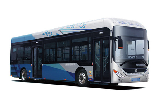 70 Seater -88 Seater Ev Coaches 220kW Electric Public Bus Blue