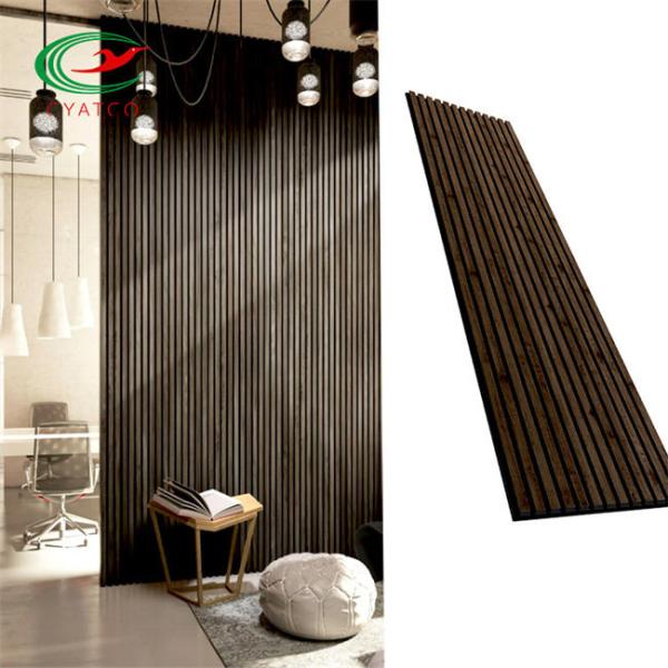 MDF Indoor Wall Sound Acoustic Panel Eco Friendly Heat Insulated