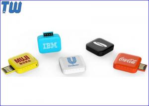 China Plastic Mini Square Twister Cool Drive Printing 1GB USB Flash Drive Price on sale
