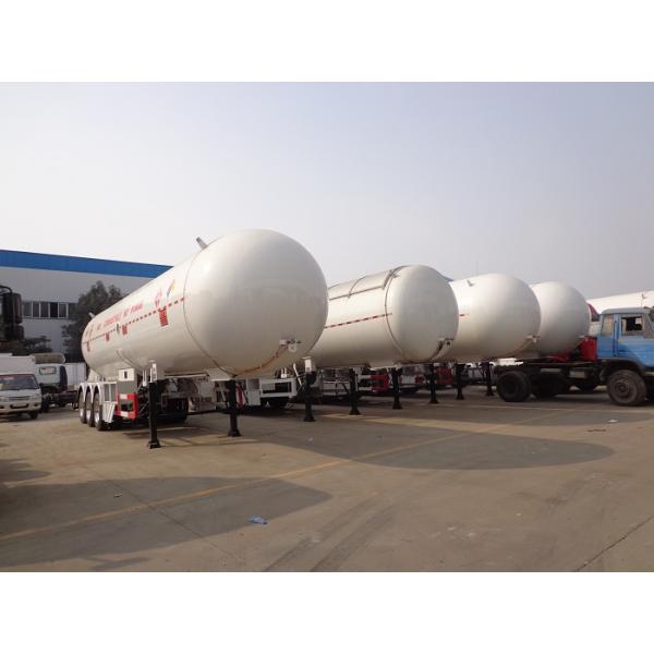 LPG Road Tanker Trailer 54000 Liters , 14000 Gallons LPG Transport Truck