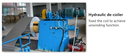 High Speed GI / Aluminum / Steel Coil Slitting Line With Cold Rolled Sheet Thickness 0.3- 2.0mm