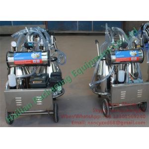 Small Dairy Farm Machinery Cow Mobile Milking Machine Automatic Milking