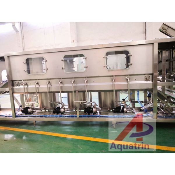 PLC 5 Gallon Water Filling Machine 2.2Kw 1200BPH Bottled Water Filling Machine