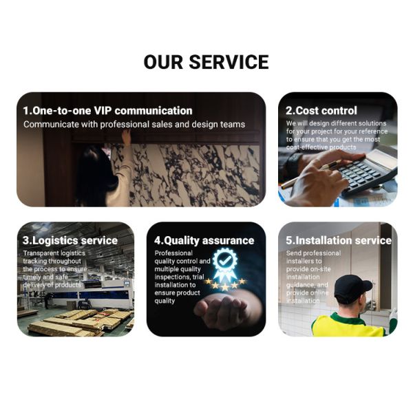 Modern Wood Furniture Kitchen Cabinets Modular MDF Plywood Design Supplier of Modern Kitchen Cabinets