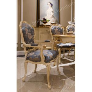 Quality Mediterranean style wood design royal dining chairs FY-105 for sale