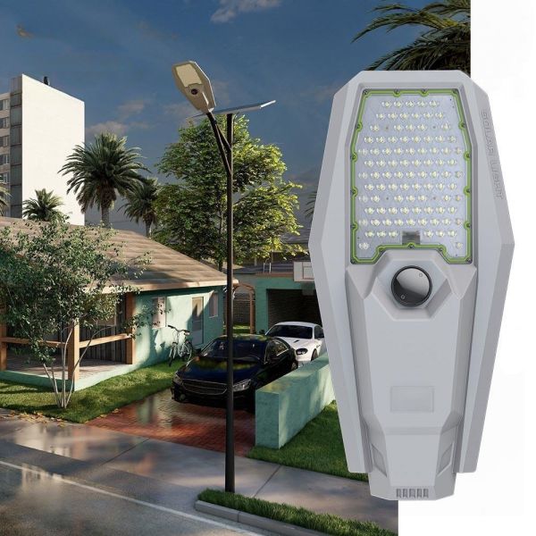 IP65 Split Solar Street Light For Outdoor Places Illumination Waterproof