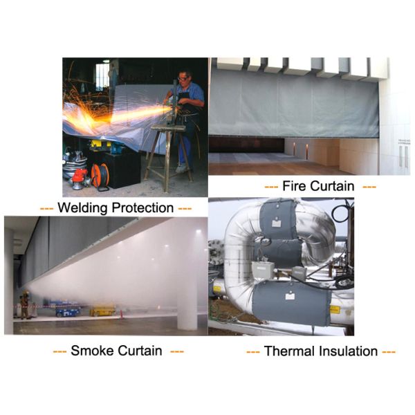 Fiberglass fabric for Heavy Chemicals Insulation Heater Insulation Blanket Thermal Insulation Jacket