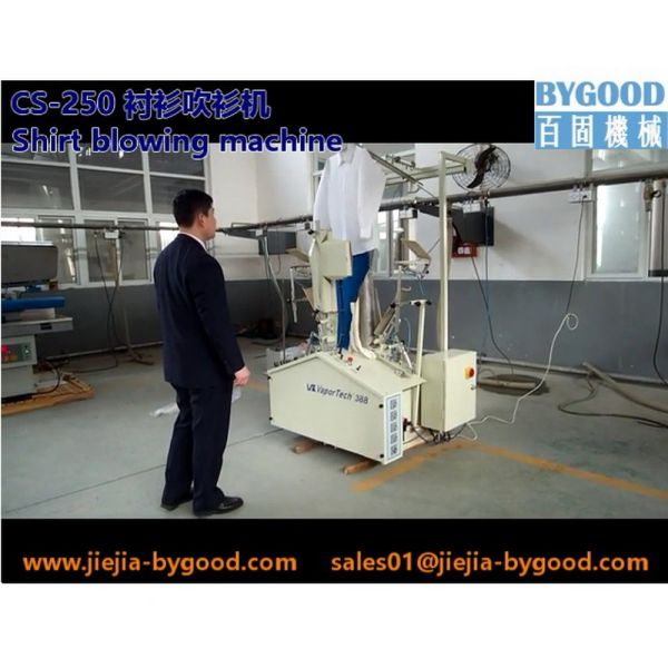 Wrinkle free Shirt body & sleeve blowing Machine 3-D dummy