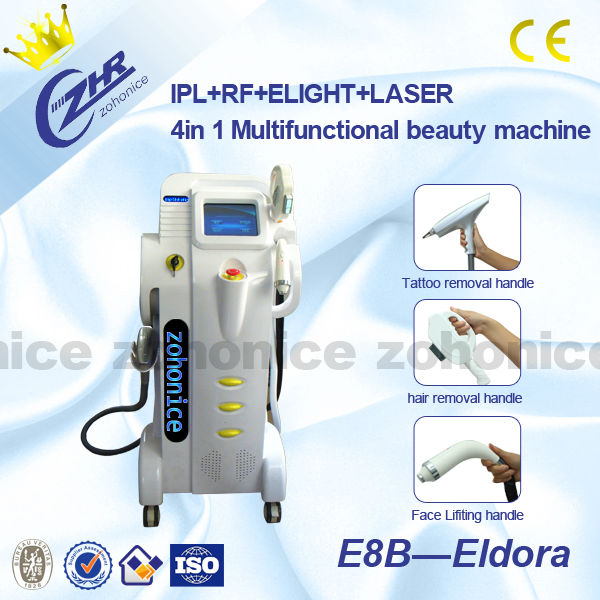 Multifunctional E-Light Handle IPL Beauty Machine Hair Shaving Machine