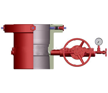 Casing Head Assembly Connection Drilling Handling Tools Slip Type Welded Threaded