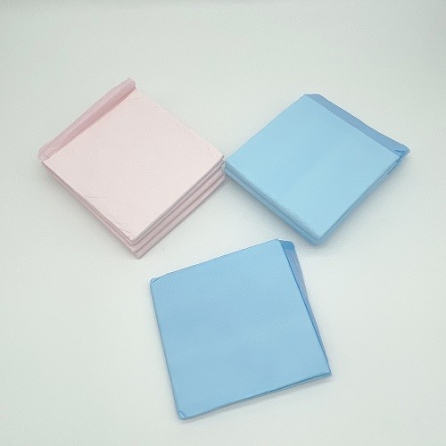 Cotton Disposable Under Pad 45x60mm 60x60mm Blue Pink