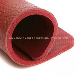 China Interlocking PVC Sports Flooring Seamless Tiles Type Tennis Court Use on sale