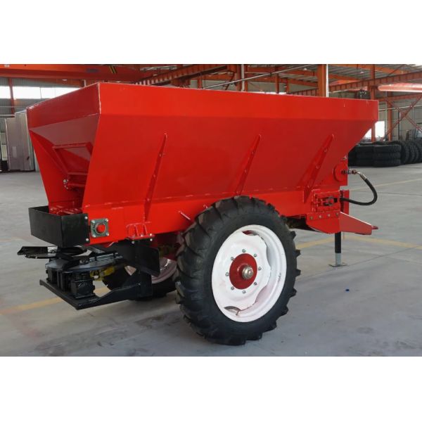 Farm Manure Spreader for Dry & Wet Livestock Manure – Granular & Powdered Organic Fertilizer Spreader