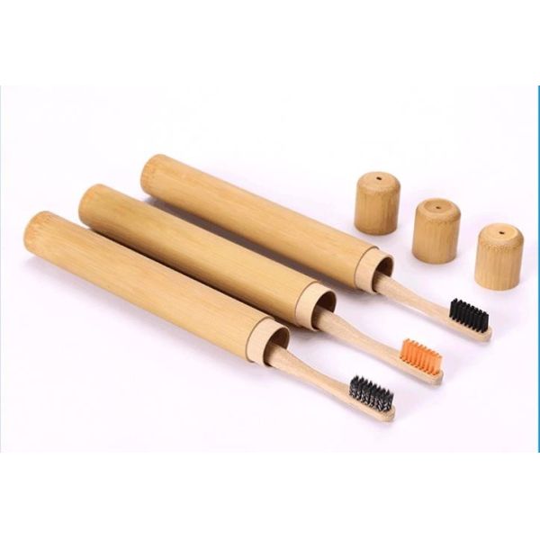 Eco Friendly Bamboo Handle Toothbrush BPA Free Biodegradable