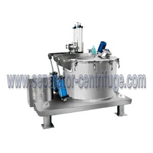 Model PPSBD Scraper Discharge Automatic Basket Industrial Centrifuge Bottom
