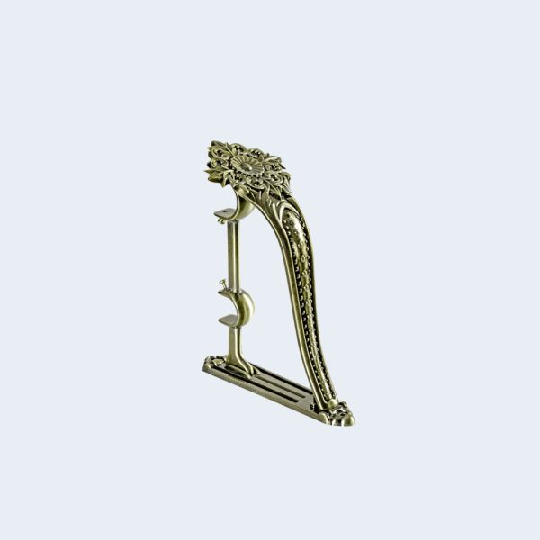 Iron Window Curtain Rod Home Hardware Decoration Extendable Metal Curtain Pole