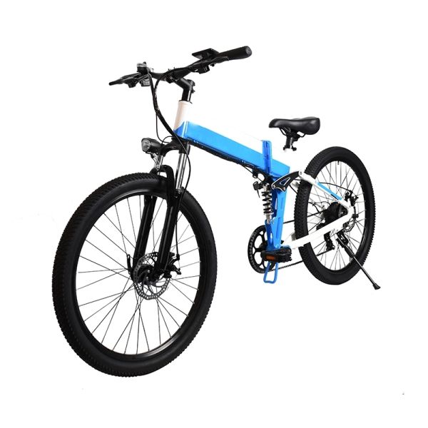 Folding Electric Battery Powered Bike 26 Inch TM-KV-2650 Lithium Battery Power Supply
