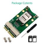 NGFF(M.2) To USB 3.0 Adapter With Dual NANO SIM Card Slot For 3G/4G/5G Module