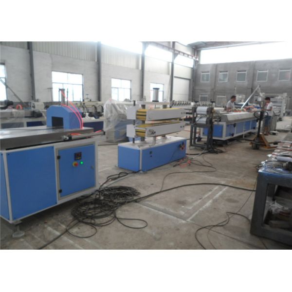 Plastic Profile Extrusion Machine , PVC Profile Extrusion Line , UPVC Profile Production Line