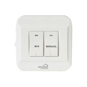 Large LCD Display wireless boiler thermostat Programmable , RF Heating Room