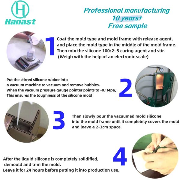 Silicone Liquid For Mould Making Translucent Tin Silicone 100:2 Silicone Rubber For Soap Mold Gypsum Handicrafts Mold