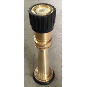 Quality spray nozzle brass fire hose nozzle for sale