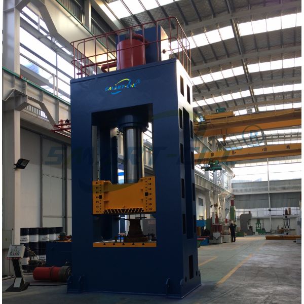 Four Column Hydraulic Press Machine , Hydraulic Deep Drawing Press Machine