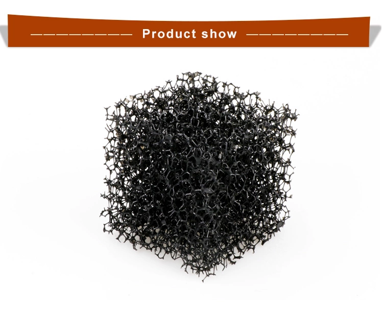 Black cube filter sponge