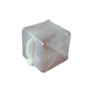 Quality LDPE 5 Liter Foldable Plastic Water Jerry Can With Lid for sale