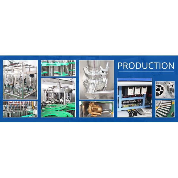 PET Plastic Water Bottle Filling Machine , Small Bottling Machine Silver Gray