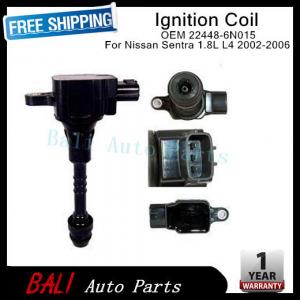 Quality Nissan Ignition Coil 22448-6N000 22448-6N002 22448-6N010 22448-6N012 22448-6N015 for sale