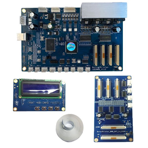 Single Head DX7 Printer Board Set 3D Outdoor Advertising Cultural Background Wall Painting Machine